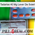 Tadarise 40 Mg Sunrise 36